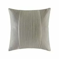 Elysian Morrison Silver Cushion 50 X 50 Cm Grey 50 X 50 Cm
