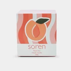 Soren Peach Fizz Candle 360 G 7 Soren Peach Fizz Candle 360 G -Bed Linen store BP642254 nc