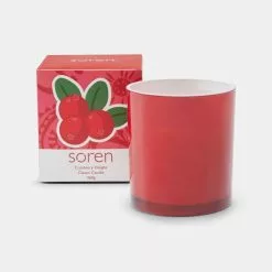 Soren Cranberry Delight Candle 360 G