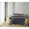 The Big Sleep Soft Touch Zig Zag Tufted Quilt Cover Set Charcoal -Bed Linen store BP642442001 charcoal