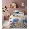 Happy Kids Seaside Glow In The Dark Quilt Cover Set Multicoloured -Bed Linen store BP642632001 multi msc