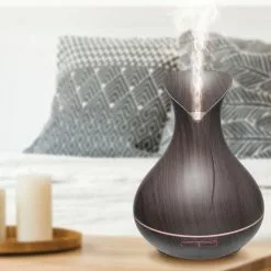 Linda Desktop Aroma Diffuser Darkwood
