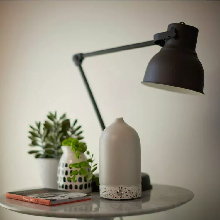 Ellia Pure Aroma Diffuser Ceramic & Terrazzo Grey 3 Ellia Pure Aroma Diffuser Ceramic & Terrazzo Grey