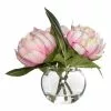 Rogue Peony Sphere Vase 18 Cm Pink -Bed Linen store BP645018 nc