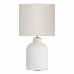 Amalfi Isla Table Lamp 26 X 26 X 47 Cm White