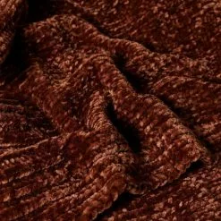 Jane Lamerton Home Coco Chenille Throw Cappuccino 130 X 170 Cm