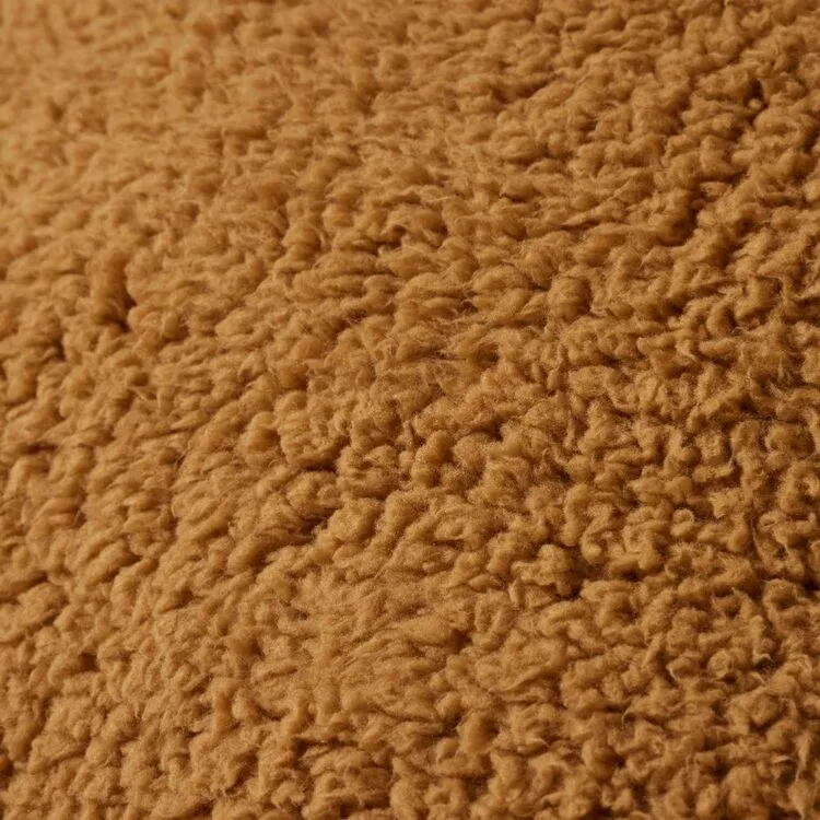 Soren Teddy Fleece Backrest Caramel 3 Soren Teddy Fleece Backrest Caramel