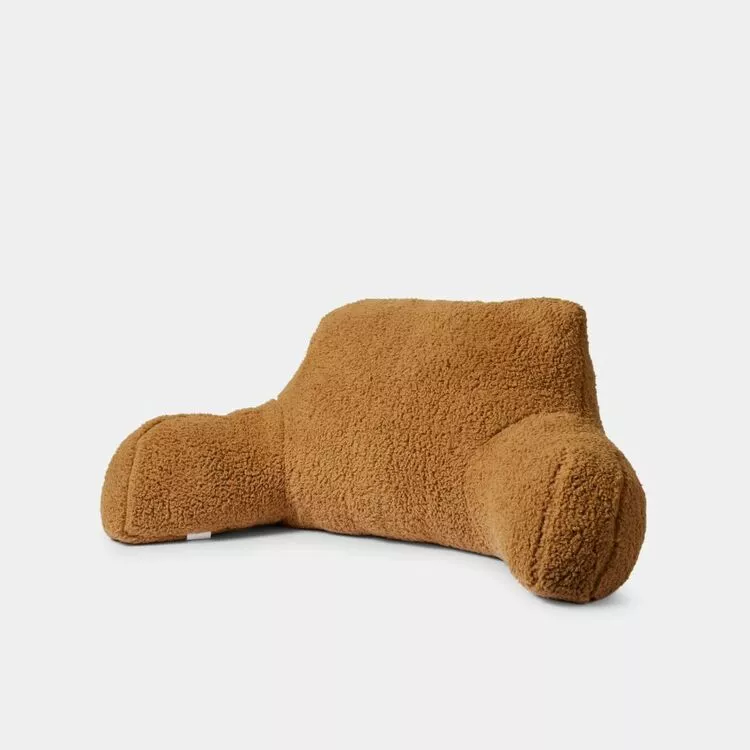 Soren Teddy Fleece Backrest Caramel 4 Soren Teddy Fleece Backrest Caramel - Image 2