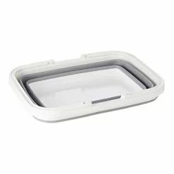 Seymours Collapse-A Basket With Handles Grey -Bed Linen store SP 564847 2