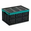 Seymours Collapse-A Storage Crate 46L Teal -Bed Linen store SP 621268
