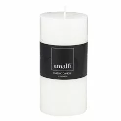 Amalfi Classic Unscented Pillar Candle
