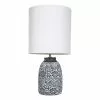 Amalfi 47.5cm Fleur Table Lamp Grey White 2 Amalfi 47.5cm Fleur Table Lamp Grey White -Bed Linen store SP 630954