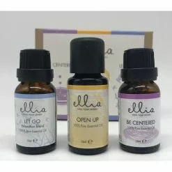 Ellia Oil 15mL 3 Pack Be Centered Let Go Open Up -Bed Linen store SP 631045