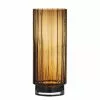 Amalfi Zaira Vase 14x14x35cm Amber -Bed Linen store SP 632497