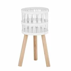 Emporium Rosado Planter Stand White 44 X 18 X 21 Cm