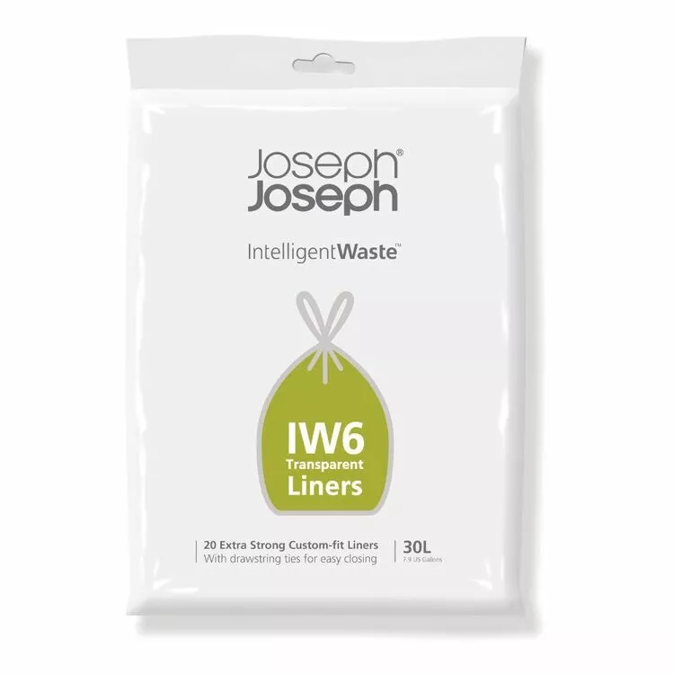 Joseph Joseph IW6 30L Transparent Custom-fit Liners 20 Pcs 3 Joseph Joseph IW6 30L Transparent Custom-fit Liners 20 Pcs
