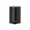 Brabantia Pedal Bin NewICON 5L Matt Black