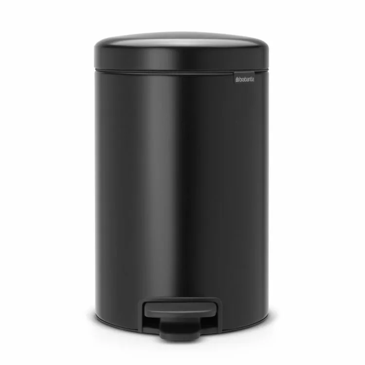 Brabantia Pedal Bin NewICON 12L Matt Black 3 Brabantia Pedal Bin NewICON 12L Matt Black