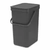 Brabantia Waste Bin Sort & Go 12L - Grey -Bed Linen store SP 636961