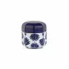 Society Home Imperial Trinket Box Blue & White 10 X 10 X 9.5 Cm 1 Society Home Imperial Trinket Box Blue & White 10 X 10 X 9.5 Cm -Bed Linen store SP 637508
