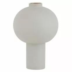 Amalfi Como Vase Antique White 13 X 13 X 20 Cm