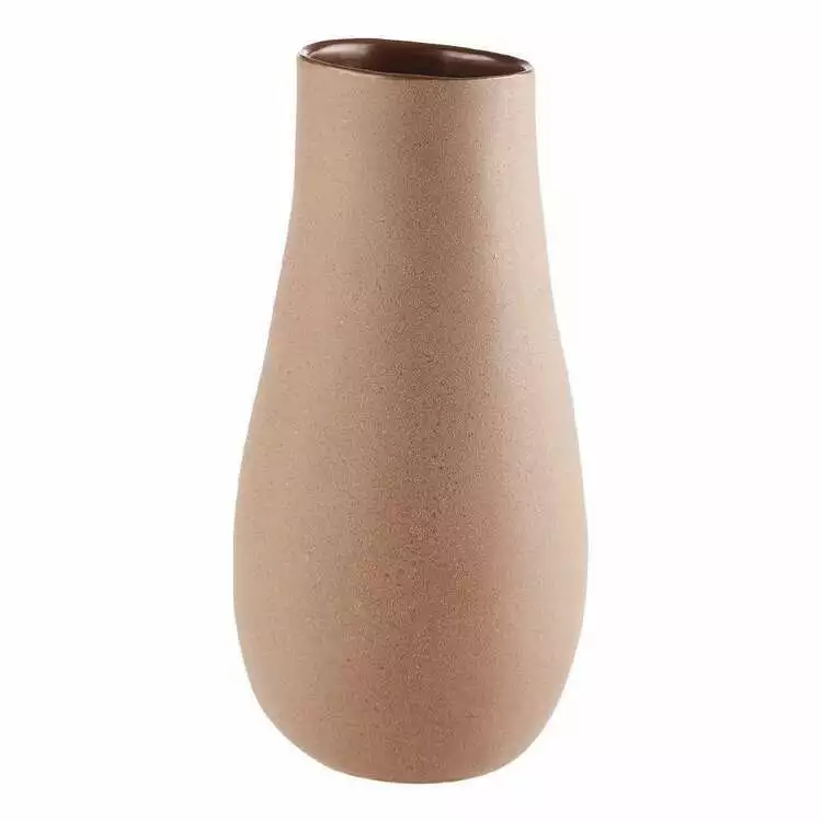 Linen House 34cm Vase Rowan Clay 3 Linen House 34cm Vase Rowan Clay