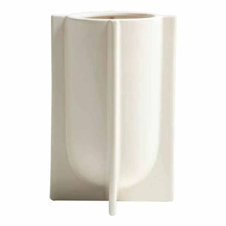 Kas Chester Large Planter Natural 16.5 X 16.5 X 24.5 Cm 3 Kas Chester Large Planter Natural 16.5 X 16.5 X 24.5 Cm