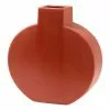 Kas Dune Vase Terracotta 28.2 X 9 X 29.5 Cm -Bed Linen store SP 638690