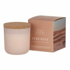 Amalfi Serenity Scented Candle 9.5 X 10 Cm Nude Pink